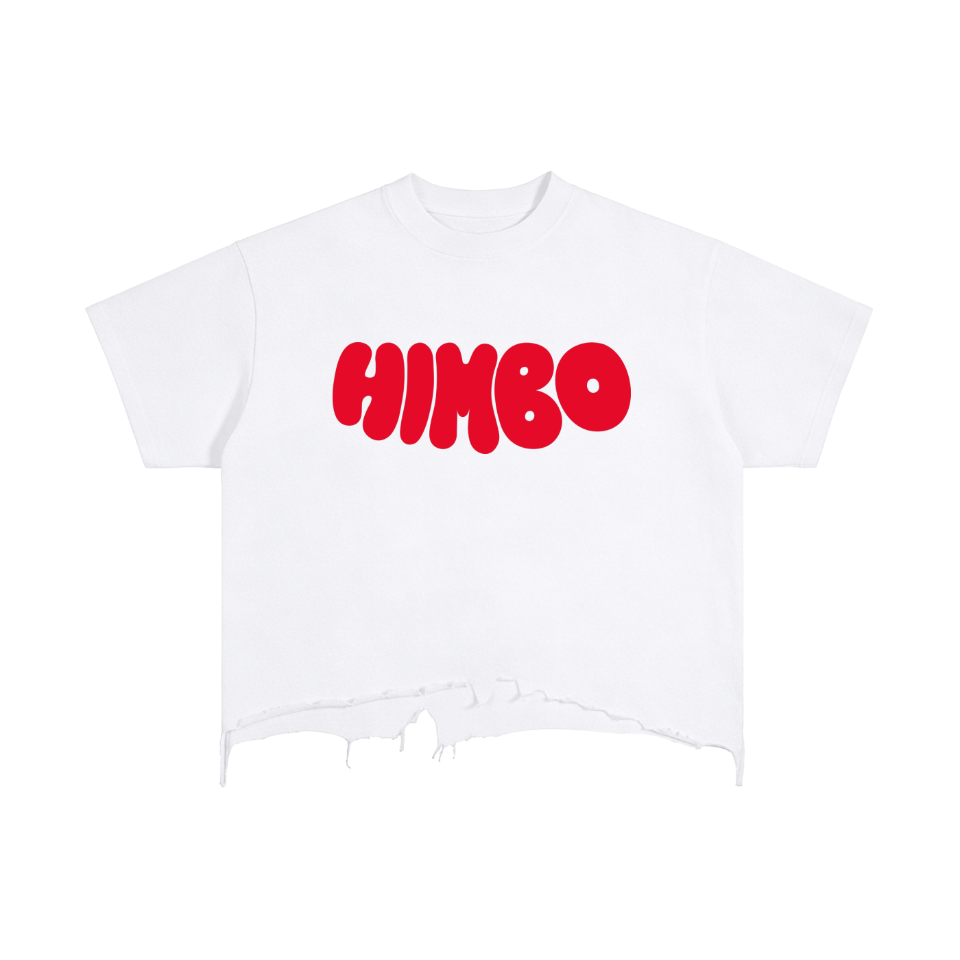 Vintage Wash Boxy Distressed Hem T-Shirt