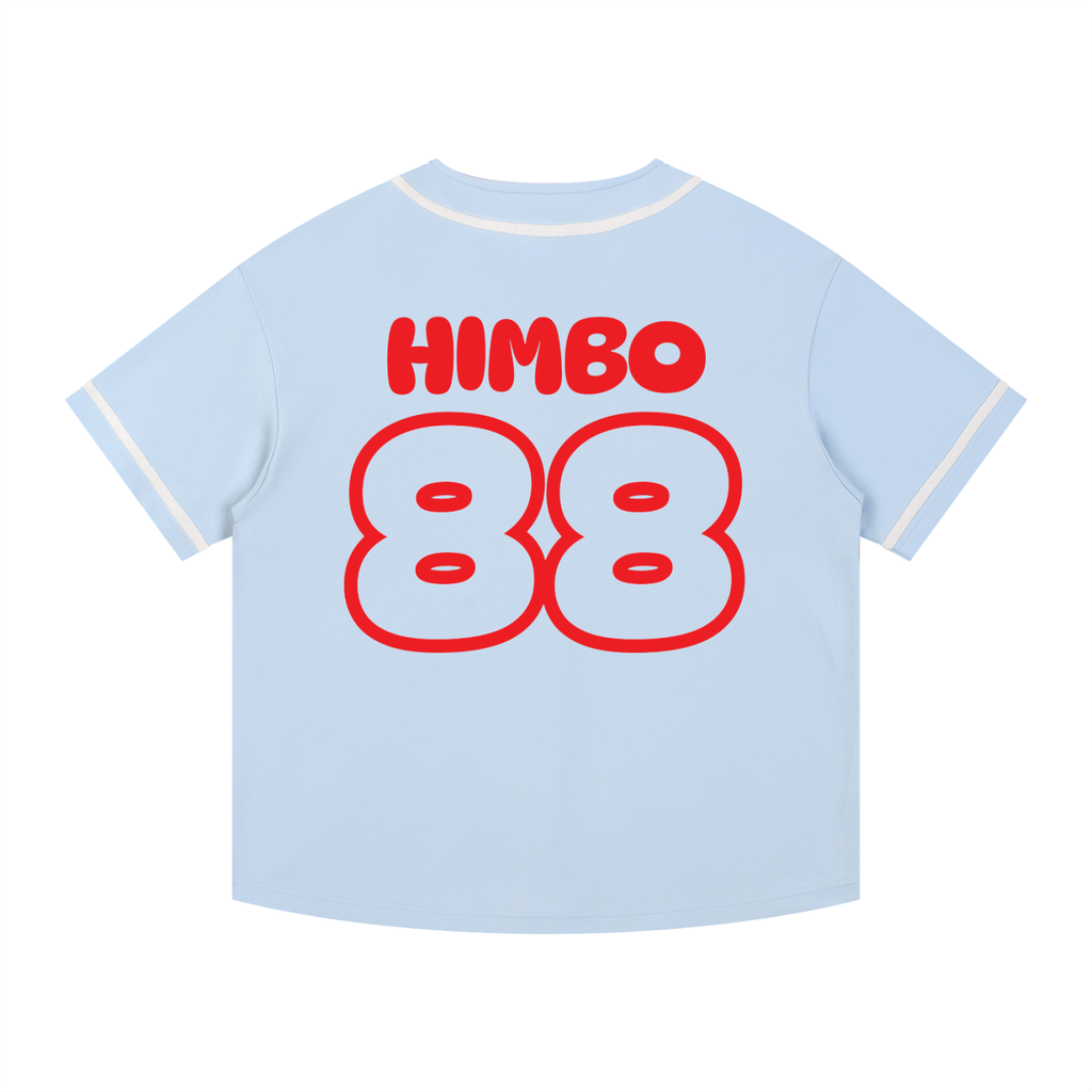 Contrast Piped Button-Up Jersey