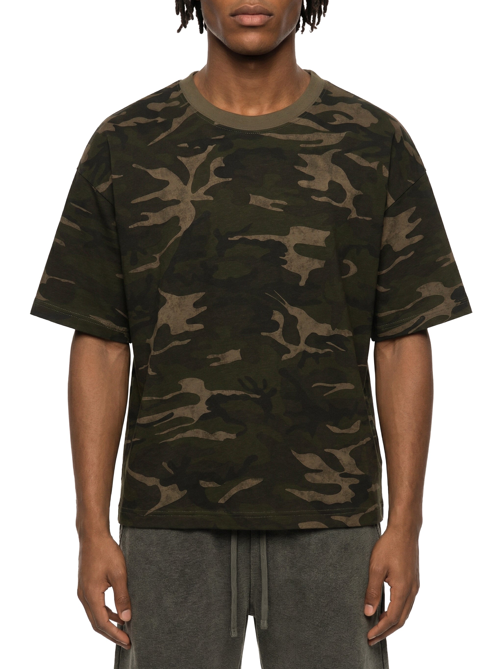 Unisex Camo Boxy T-Shirt